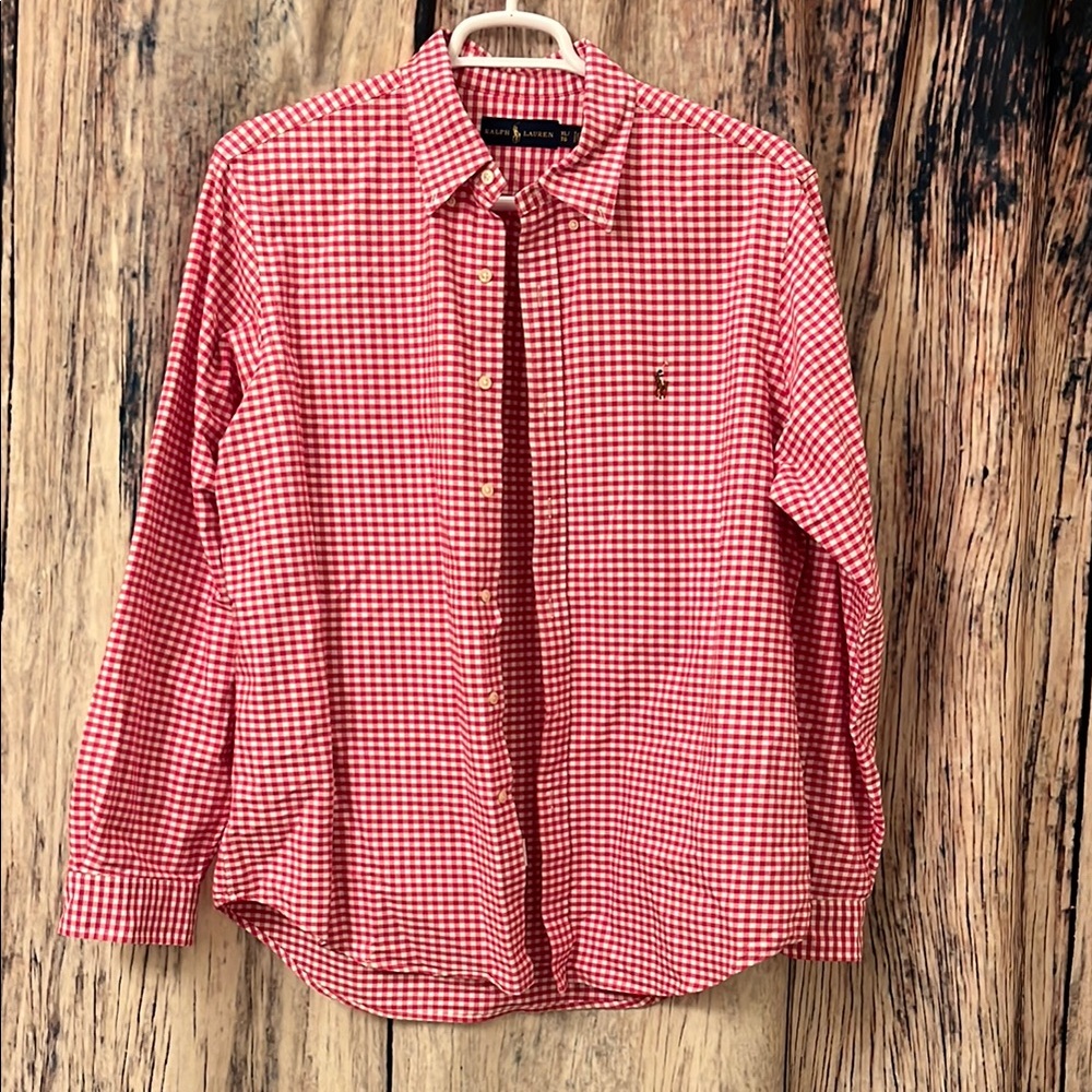 Ralph Lauren check shirt XL EUC